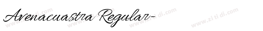 Avenacuastra Regular字体转换 Avenacuastra Regular字体转换